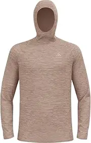 [ODLO] Men's Running Shirt Men's Long Sleeve Essential Thermal I Sports Shirt Men I Sports Top I Midlayer I Fitness Shirt Sweater
