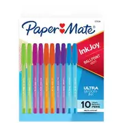 Paper Mate InkJoy 100 Ballpoint Pens Fashion Assorted 10 Pack