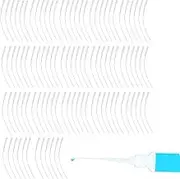 Glue Tip Precision Applicator,Glue Dropper Needle Tip | Precision Tip Hand Tools, Glue Nozzle Glue Applicator, Bottle Lid Catheter for Leather Quilling Art Craft