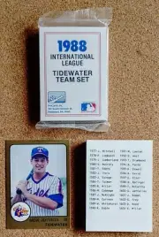 1988 Tidewater Tides (ProCards) Factory Sealed Team Set ~ Gregg Jefferies