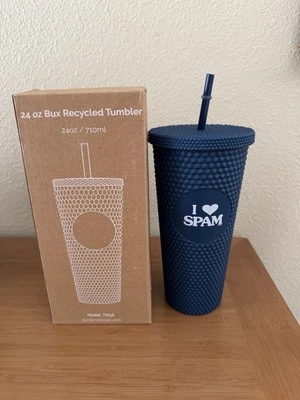 Tumbler Gordon Sinclair 24 Oz “I ❤️ Spam”