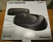 Pioneer Speaker TS-X170 set of 2 Box Speaker 3 Way Carrozzeria Black from Japan