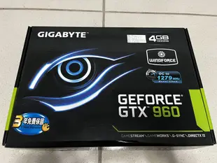 技嘉 GV-N960WF2OC 4GD GTX960 附原廠盒 九成新 原價屋購入 誠可小議