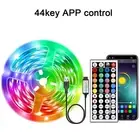 5050 RGB LED Strip Lights Waterproof 5m 10m 20m 12V 44key IR Controller