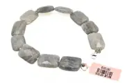 NWT Rectangular Iridescent Labradorite Sterling Silver HSN Bracelet