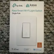 Kasa Smart Light Switch HS200, Single Pole White New Free Shipping