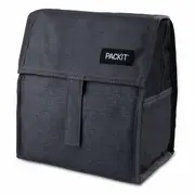 PackIt Freezable Cooler Box Lunch Bag To Keep Food/ Drinks Cold City Charcoal