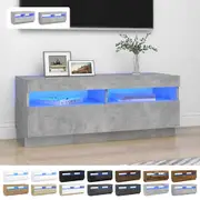 TV Cabinet with LED Lights TV Stand Multi Colours 100x35x40/80x35x40 cm vidaXL