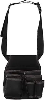 PMGMZPGPMA Oxford Cloth Belt Tool Bag Outdoor Work Waist Pocket Hardware Storage Electrician Gardening Three-tier Bag tool kit