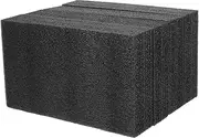 SECFOU 4Pcs Multi Use Foam Inserts for Packaging Flexible Wrapping Liners for Tearable Foam Blocks for Electronics and Glassware Protection