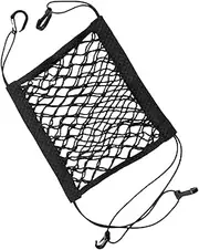 Motorcycle Mesh Cargo Net | Double Layer Luggage Thicken Netting | Expansion Organizer Net, Sturdy Luggage Strap Rack, Multifunctional High-Elastic Bungee Net for Motorbike