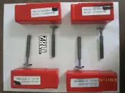 4 QTY Mapal T-Slot Router Bit 5/16'' Shank .9'' Diameter .135'' Cutting Length