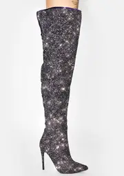 [Pleaser] Court Order Thigh High Boots