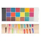 Face Body Paint Painting Palette 12 Colors Cosmetic Paint Palette Face Painting