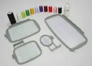 COMPLETE Starter KIT for Brother PE 770 PE 780D 750 Hoops Thread Backing Bobbins