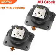 2X Godox V1S V860III-S Hot Shoe Mount Foot Upgrade Metal Version Spare Base Foot