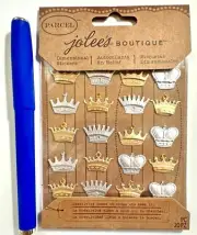 Jolee's Crowns Scrapbooking Embellishment Card Making