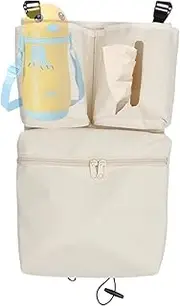 Double Stroller Organizer,Stroller Organizer Bag,Waterproof Oxford Fabric Stroller Organizer - Travel Stroller Accessories, Multifunctional Stroller Strollers with