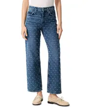 rag & bone Shea High Rise Ankle Jeans in Vintage Tweed