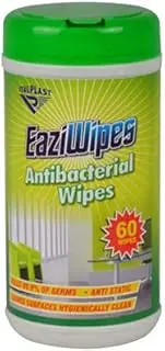 Italplast EaziWipes Antibacterial Disposable Wipes (Pack of 60)