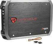 Rockville RXA-T1 1500W 2-Channel Car Amplifier, Dyno-Certified RMS, MOSFET Power, Elna Capacitors, Class A/B, Perfect for Car Audio and Subwoofers