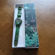 Swatch Moma Collection Rubber Belt Watch