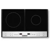 Cuisinart 2-Burner 12 in. Black Induction Hot Plate ICT-60P1