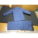 PJ5特警部門 DID洛城特警1/6深藍色SWAT新款制服一套(衣+褲+腰帶) MINI模型 可改維安特勤