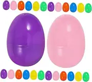 GARIOUANS 60pcs Fillable Eggs for Easter Celebrations Safe Wrapping Boxes for Party Favors and Family Gatherings Vibrant Easy to Use