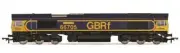Hornby R30334 GBRf Class 66 Co-Co 66705 Golden Jubilee - Era 9 OO Gauge