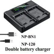 Dual Battery Charger For SONY NPBN1 Cyber-shot DSC-W690 W710 W730 W800 W810 W830