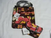 Vera Bradley BUTTERCUP Hipster FLIPSTER Crossbody HANDBAG Wallet COIN LOT NWT