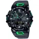 CASIO卡西歐 G-SHOCK GBA-900SM-1A3 藍芽多功能半透明運動腕錶 / 黑綠 48.9mm