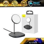 Baseus Swan Magnetic Desktop Bracket Wireless Qi Charger 15 W (Suit for IP12)