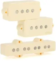 EMG GZR-PJHZ Geezer Butler Signature P/J Bass Pickup Set - Ivory
