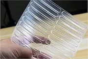 LINOUPOWER510 Self Adhesive Rubber Bumper:2.75 * 0.4 * 0.1Inch(L*W*T) 20Pcs,Cuttable Soft Cabinet Door Bumpers Clear, Door Slam Stopper and Preventer,Glass Table Top Anti Slip Pads.