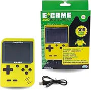 Radiocom Egame 300 Big Screen, Portable Game Console, 2.8 Inch TFT Colour Display, 16 Bit Graphics, Rechargeable Battery, 16 x 7 x 2.5 cm, Recommended Ages +8 Years