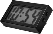 iplusmile Mini Digital Clock for Car Compact Dashboard Timekeeper Easy to Read Display for Vehicles Home Use Portable Clock with Multi Functional Design for Desk Bedside