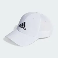 在飛比找Yahoo奇摩購物中心優惠-adidas BBALLCAP LT EMB 白 帽子 棒球