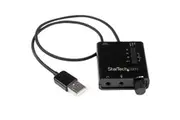 StarTech.com External Sound Box - 24 bit DAC Data Width - 5.1 Sound Channels - External - VT1630A - USB 2.0 - 91 dB - 96 kHz Maximum Playback Rate