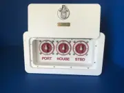 Triple Battery Switch Box Boat Marine RV Starboard St