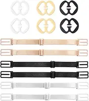 [LIANRISES] bra strap clips, White, Beige, Black, One Size