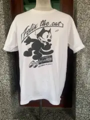 Vintage Mooneyes Felix The Cat Graphics White T-shirt All size 5HRT23