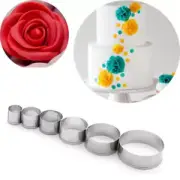 Stainless Steel Round Cutting Mold Pottery Ceramic Polymer Clay Tools Cutt FT