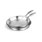 Stainless Steel Fry Pan 30Cm 34Cm Top Grade Induction Cooking