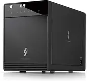 Mediasonic USB 3.1 Gen 2 10Gbps 4 Bay 3.5” SATA Hard Drive Enclosures – USB Type C / USB-C (HF7-SU31C)