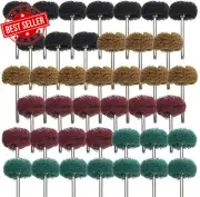 40 Pack 1 Inch Abrasive Wheel Buffing Polishing Wheel Set for Dremel Rotary Tool