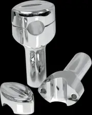 LA Choppers 4in Chrome Mohawk Hefty Handlebar Riser Kawasaki Vulcan 900 06-19