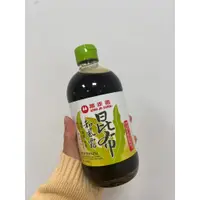 在飛比找蝦皮購物優惠-【萬家香】昆布和風露450ml