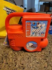Thermos Oilers lunchbox it's red never been used, been sitting around the house.